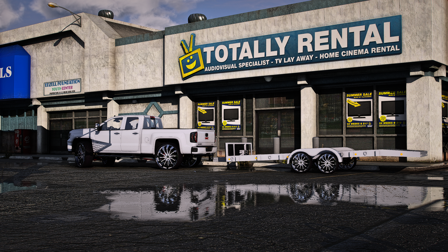 Truck and Trailer Combo