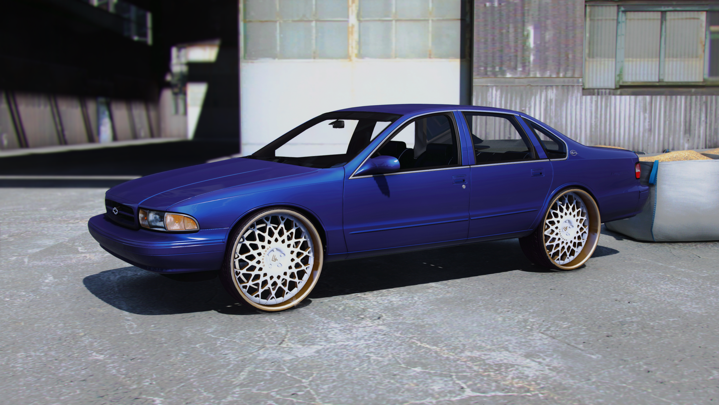 96 Impala SS + Animated Tv's/Radio