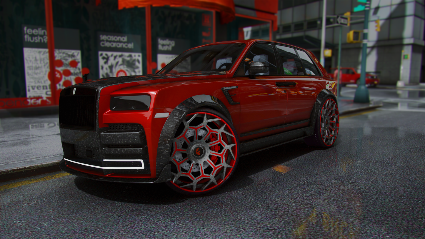 Cullinan + Animated TV's/Roof